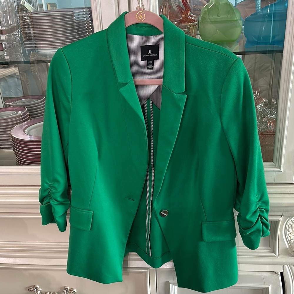 Green Women's Blazer